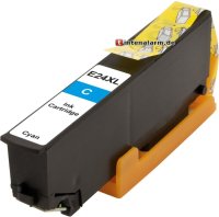 XL Druckerpatrone von tintenalarm.de ersetzt Epson 24 XL, T2432 cyan (ca. 740 Seiten)